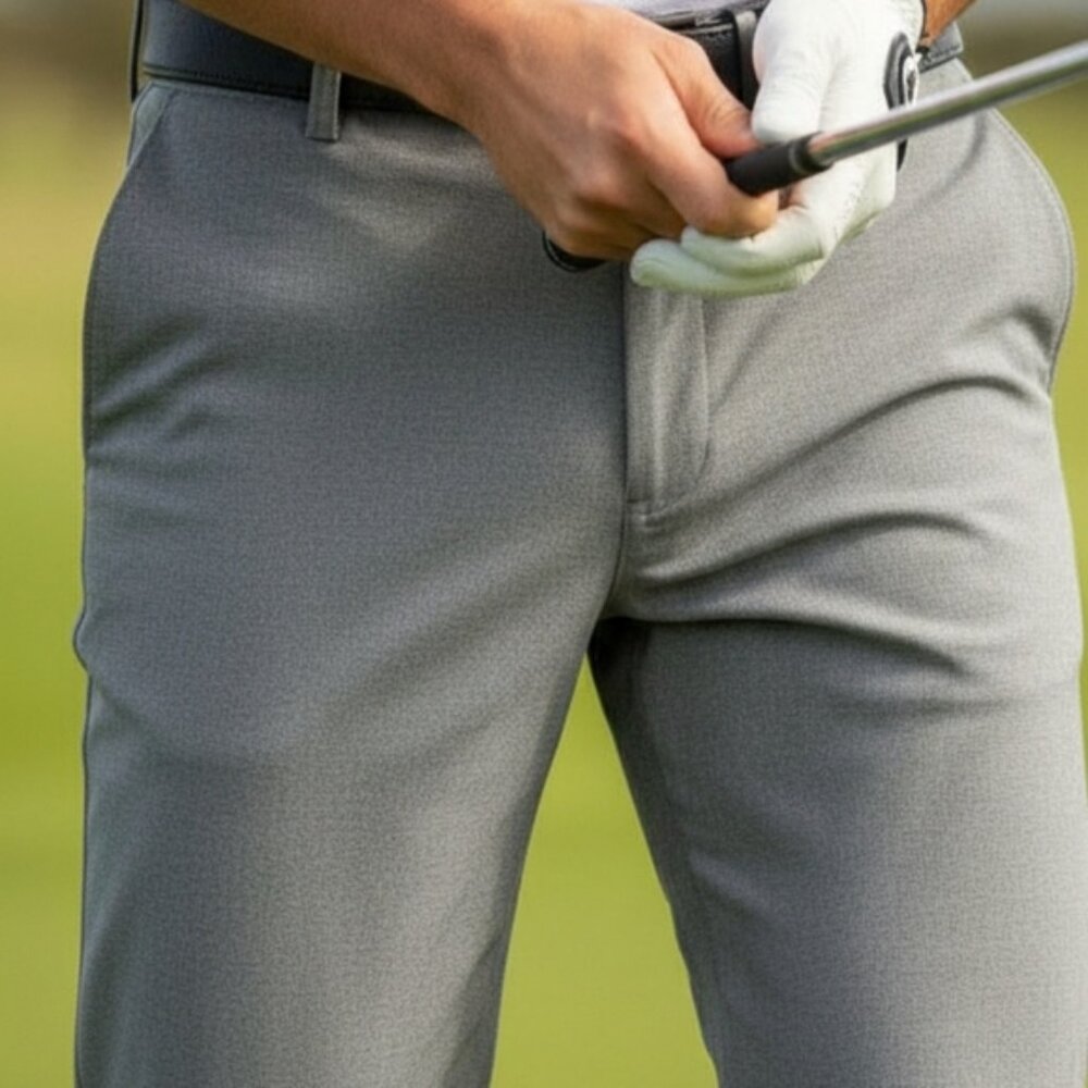 KNQR Grey Men's Casual Performance Pants _ Size 38